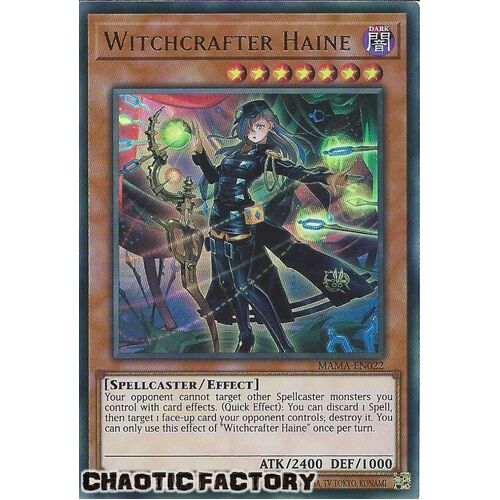 MAMA-EN022 Witchcrafter Haine Ultra Rare 1st Edition NM