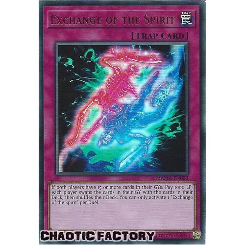 MAMA-EN032 Exchange of the Spirit Ultra Rare 1st Edition NM