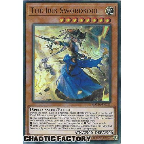 MAMA-EN033 The Iris Swordsoul Ultra Rare 1st Edition NM