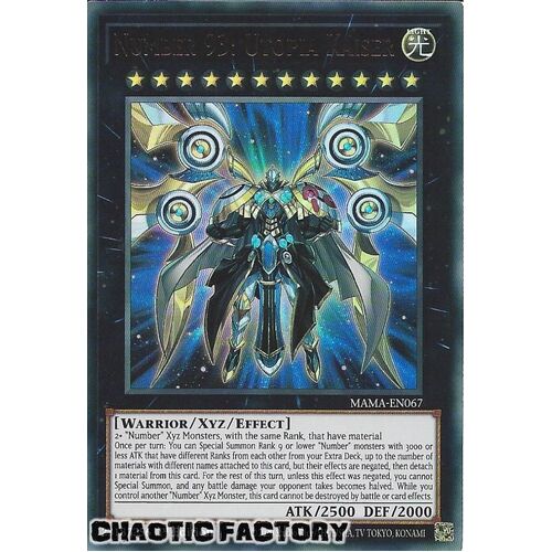 MAMA-EN067 Number 93: Utopia Kaiser Ultra Rare 1st Edition NM