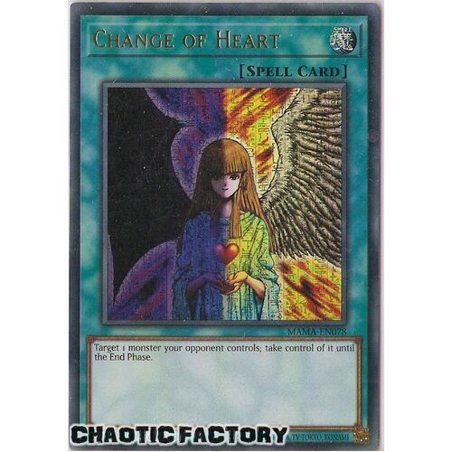 MAMA-EN078 Change of Heart Ultra Pharaohs Rare 1st Edition NM