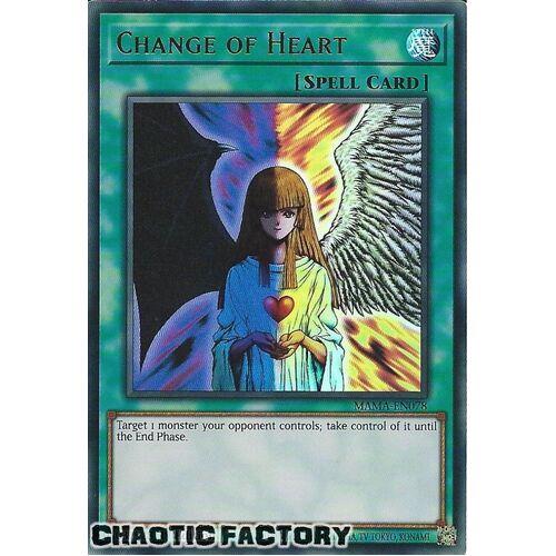 MAMA-EN078 Change of Heart Ultra Rare 1st Edition NM