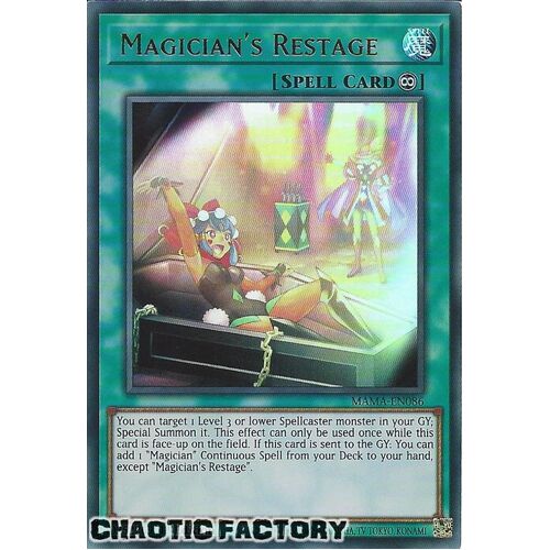 MAMA-EN086 Magician's Restage Ultra Rare 1st Edition NM
