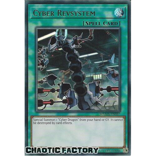 MAMA-EN087 Cyber Revsystem Ultra Rare 1st Edition NM