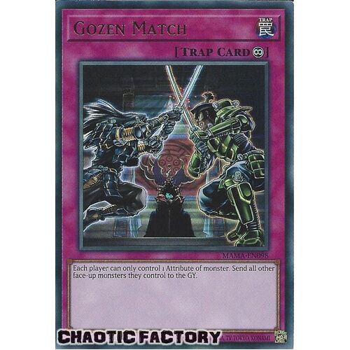 MAMA-EN098 Gozen Match Ultra Rare 1st Edition NM