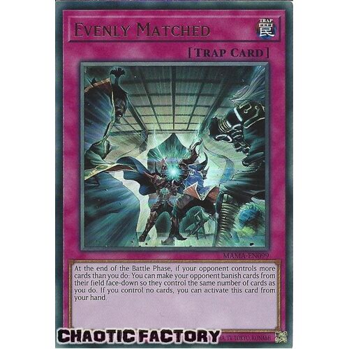 MAMA-EN099 Evenly Matched Ultra Rare 1st Edition NM