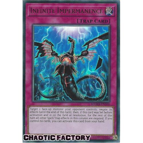 MAMA-EN100 Infinite Impermanence Ultra Rare 1st Edition NM