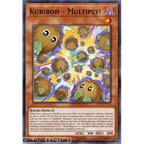 MAMO-EN002 Kuriboh - Multiply! Ultra Rare 1st Edition NM