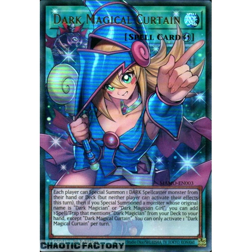 MAMO-EN003 Dark Magical Curtain OVERFRAME Ultra Rare 1st Edition NM