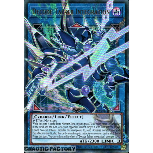 MAMO-EN016 Decode Talker Integration OVERFRAME Ultra Rare 1st Edition NM