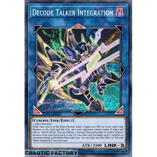 MAMO-EN016 Decode Talker Integration Ultra Rare 1st Edition NM