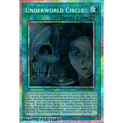 MAMO-EN021 Underworld Circle Starlight Rare 1st Edition NM