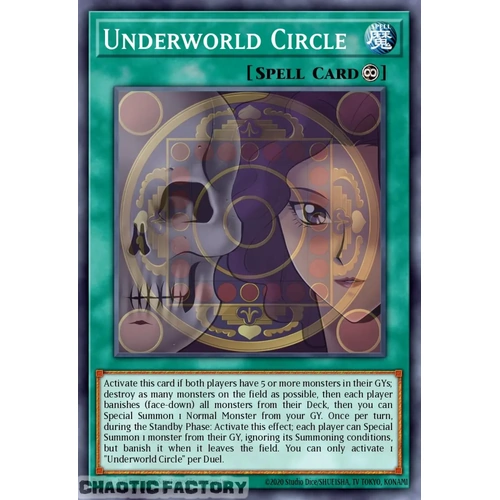 MAMO-EN021 Underworld Circle Ultra Rare 1st Edition NM
