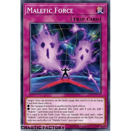 MAMO-EN024 Malefic Force Ultra Rare 1st Edition NM