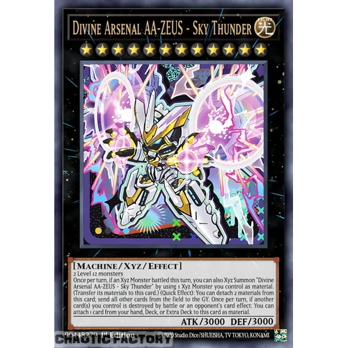 MAMO-EN035 Divine Arsenal AA-ZEUS - Sky Thunder Ultra Rare 1st Edition NM