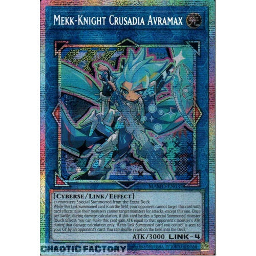 MAMO-EN037 Mekk-Knight Crusadia Avramax Starlight Rare 1st Edition NM
