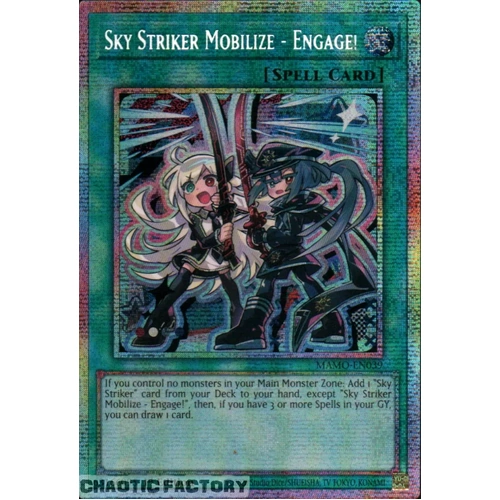 MAMO-EN039 Sky Striker Mobilize - Engage! Starlight Rare 1st Edition NM