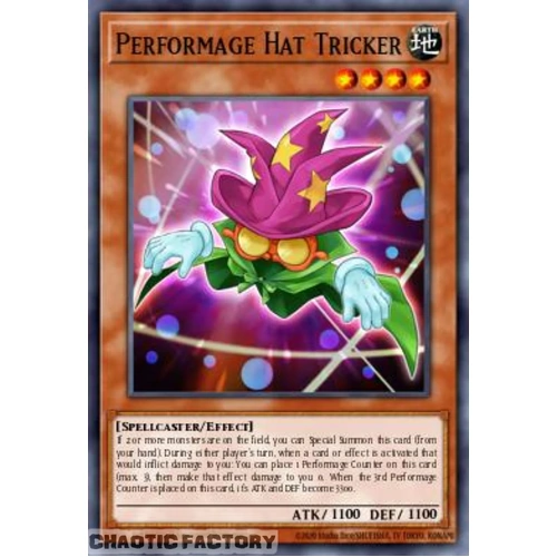 MAMO-EN042 Performage Hat Tricker Ultra Rare 1st Edition NM