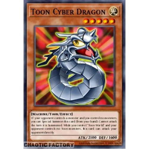 MAMO-EN043 Toon Cyber Dragon Ultra Rare 1st Edition NM