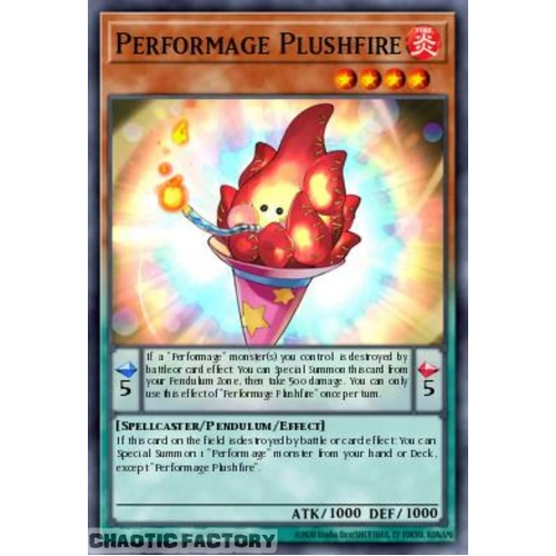 MAMO-EN045 Performage Plushfire Ultra Rare 1st Edition NM