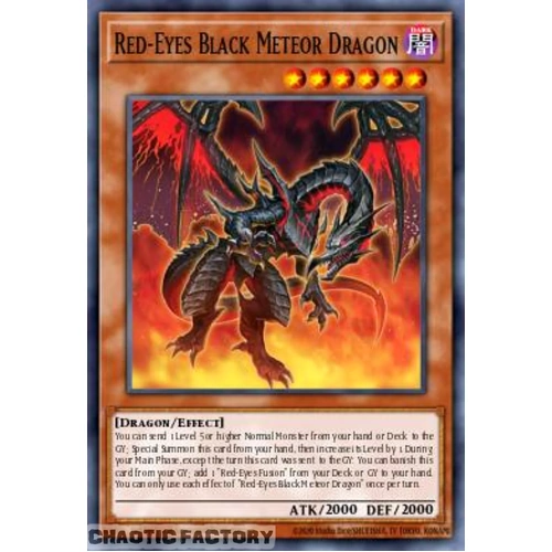 MAMO-EN049 Red-Eyes Black Meteor Dragon Ultra Rare 1st Edition NM