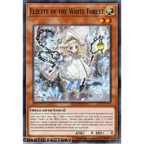 MAMO-EN052 Elzette of the White Forest Ultra Rare 1st Edition NM
