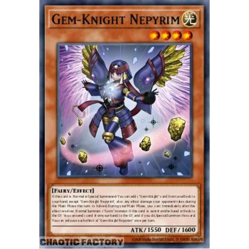 MAMO-EN057 Gem-Knight Nepyrim Ultra Rare 1st Edition NM