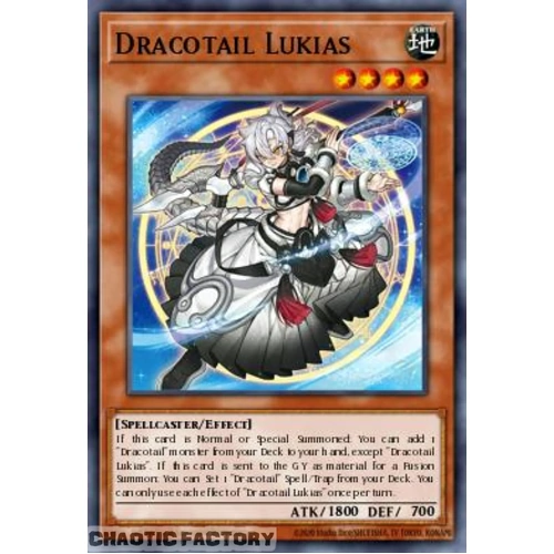 MAMO-EN061 Dracotail Lukias Ultra Rare 1st Edition NM