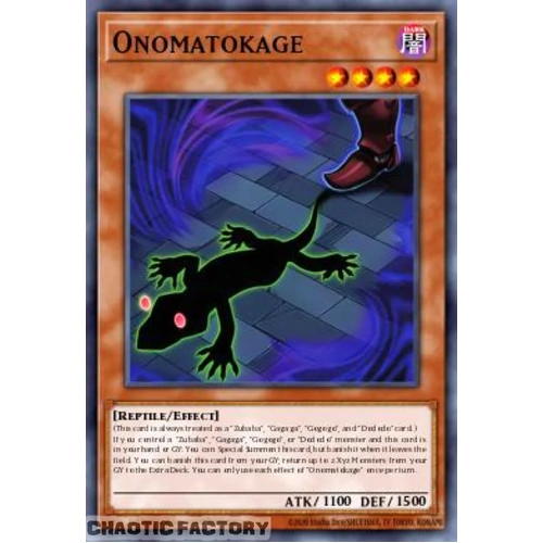 MAMO-EN064 Onomatokage Ultra Rare 1st Edition NM