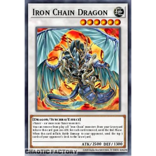 MAMO-EN081 Iron Chain Dragon Ultra Rare 1st Edition NM