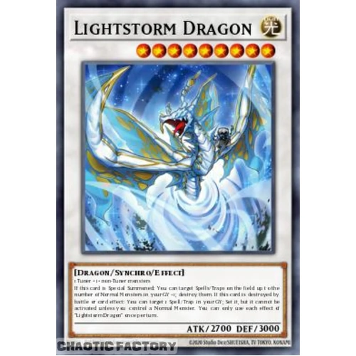 MAMO-EN082 Lightstorm Dragon Ultra Rare 1st Edition NM