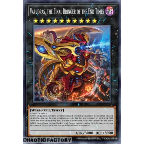 MAMO-EN084 Varudras, the Final Bringer of the End Times Ultra Rare 1st Edition NM