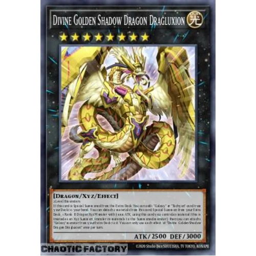 MAMO-EN085 Divine Golden Shadow Dragon Dragluxion Ultra Rare 1st Edition NM