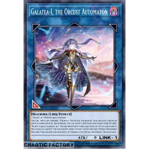 MAMO-EN090 Galatea-I, the Orcust Automaton Ultra Rare 1st Edition NM