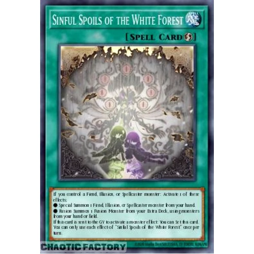 MAMO-EN099 Sinful Spoils of the White Forest Ultra Rare 1st Edition NM