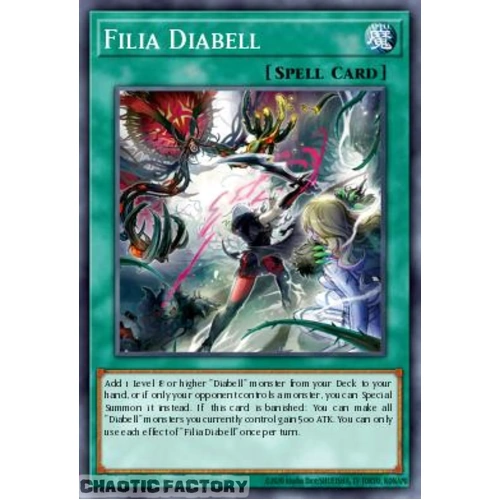 MAMO-EN100 Filia Diabell Ultra Rare 1st Edition NM