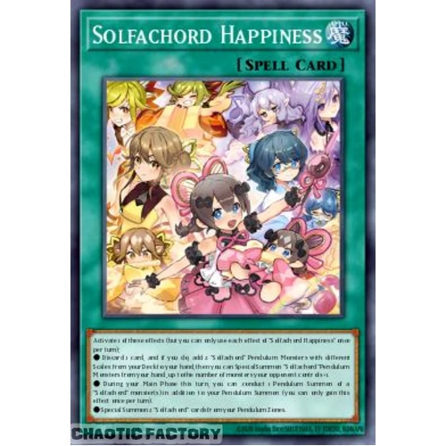 MAMO-EN103 Solfachord Happiness Ultra Rare 1st Edition NM