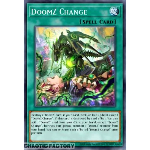 MAMO-EN104 DoomZ Change Ultra Rare 1st Edition NM