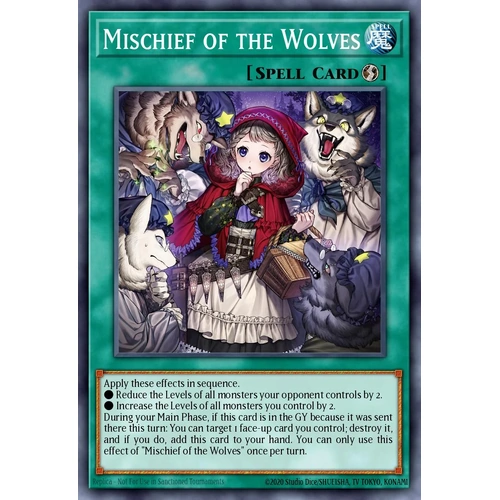 MAMO-EN108 Mischief of the Wolves Ultra Rare 1st Edition NM