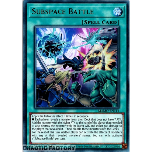 MAMO-EN111 Subspace Battle Ultra Rare 1st Edition NM