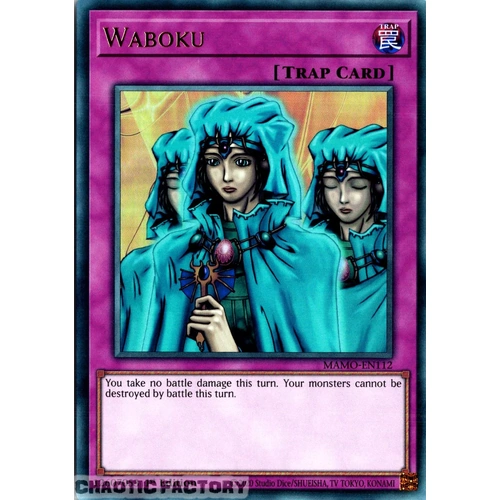 MAMO-EN112 Waboku Ultra Rare 1st Edition NM