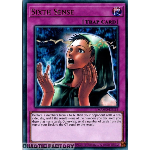 MAMO-EN113 Sixth Sense Ultra Rare 1st Edition NM