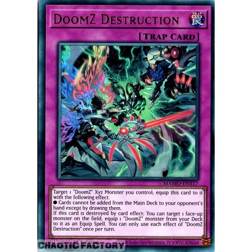 MAMO-EN117 Doom Destruction Ultra Rare 1st Edition NM