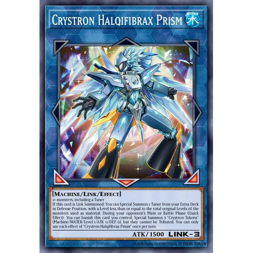MAMO-EN126 Crystron Halqifibrax Prism Starlight Rare 1st Edition NM