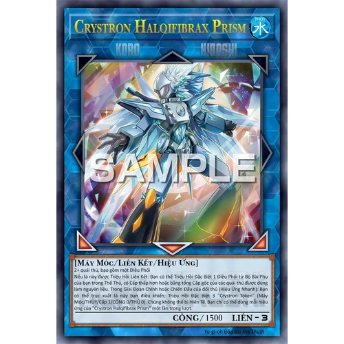 MAMO-EN126 Crystron Halqifibrax Prism Secret Rare 1st Edition NM