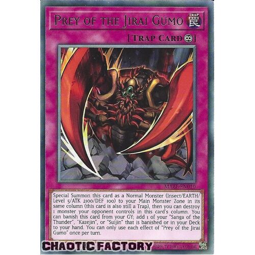 MAZE-EN010 Prey of the Jirai Gumo Rare 1st Edition NM