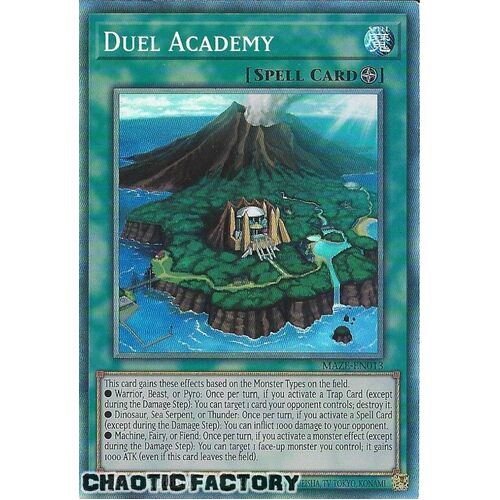 COLLECTORS RARE MAZE-EN013 Duel Academy 1st Edition NM