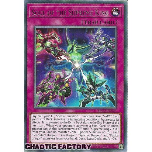MAZE-EN027 Soul of the Supreme King Rare 1st Edition NM