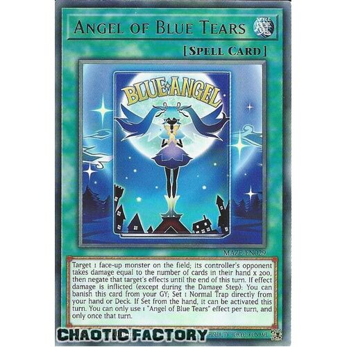 MAZE-EN029 Angel of Blue Tears Rare 1st Edition NM