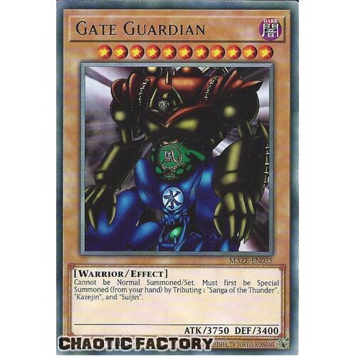 MAZE-EN035 Gate Guardian Rare 1st Edition NM